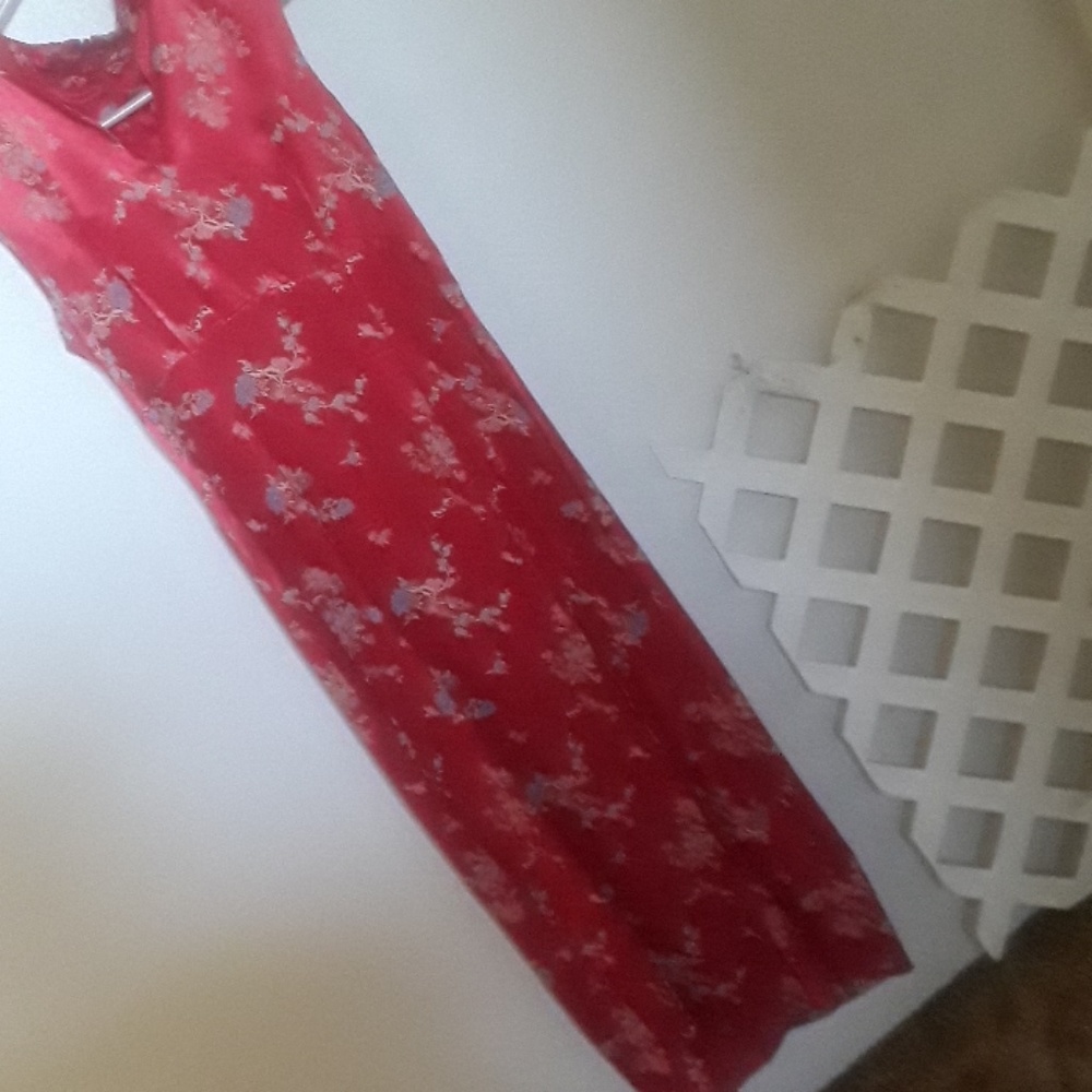 Oriental red Dress